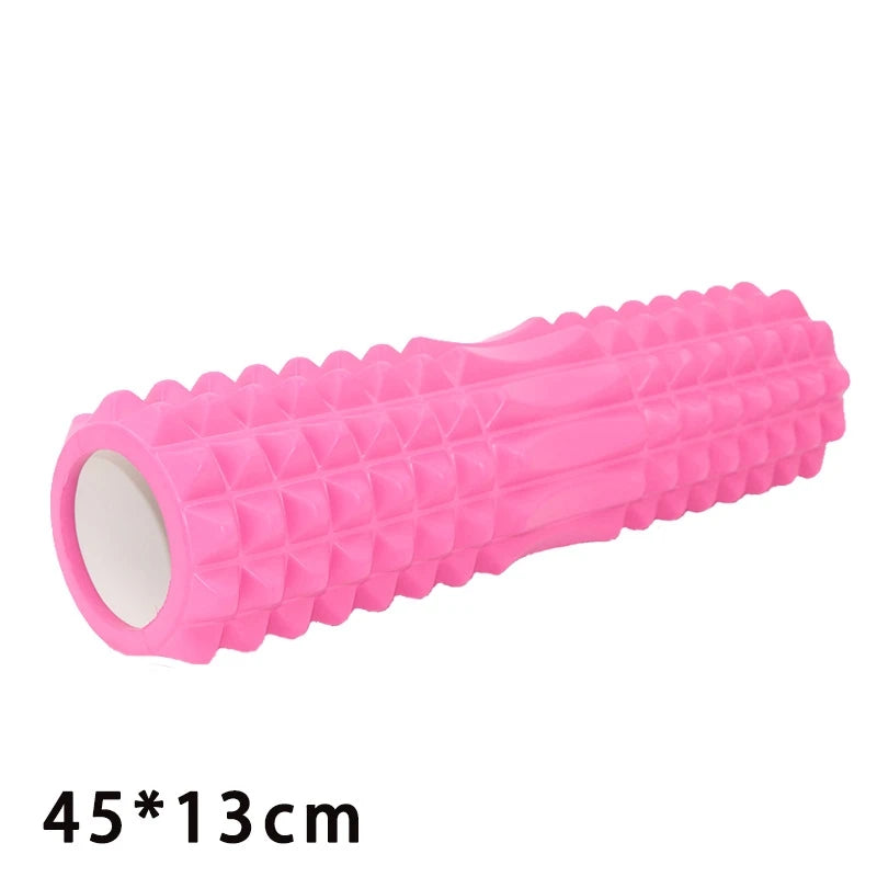 14*45cm Fitness Yoga Column Pilates Column Deep Massage Roller Muscle Relaxation Balance Training