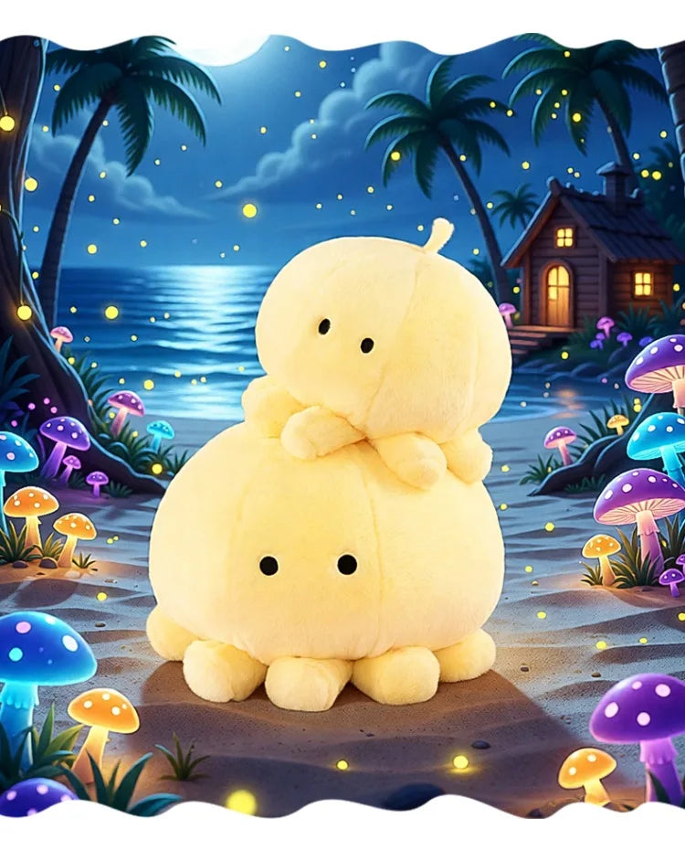 Kawaii Jellyfish Stuffed Doll Plush Toy Kids Anime Lovers Cute Birthday Gift for Boys Girls Best Friend Present Home Decor
