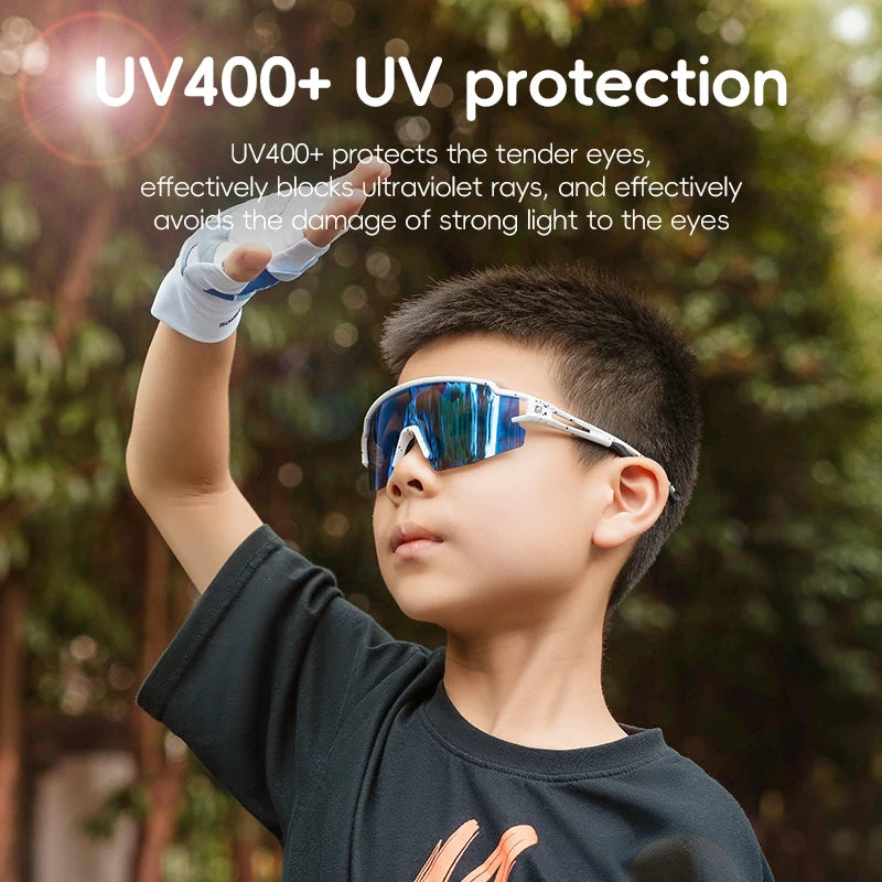 Bike Glasses Polarized UV400 Sun Protection Bicycle Goggles Boys Girls Sports Running MTB Road Sunglasses