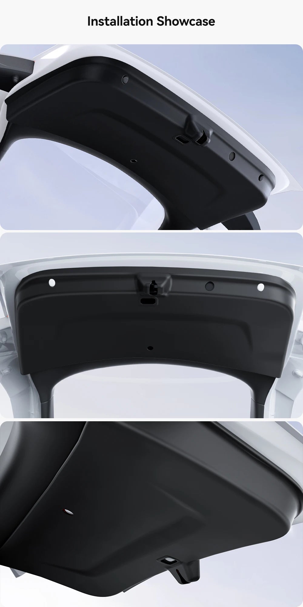 Trunk Tailgate Protection Pad for Tesla Model Y Juniper 2026 Waterproof Anti Dirt TPE Back Plate Cover