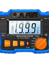 HD Digital Insulation Resistance Gauge Ohmer Testers 1000V Megometer Megohmmeter Ohm Test Auto Range Backlight Meters