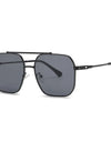 Men Square Sunglasses for Summer Stylish Gradient Lenses Hip-Hop Street Sports Glasses
