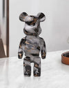 27cm Graffiti Bear Figurine Home Decoration Animal Statue Storage Money Jar Modern Room Sculpture Table Decor  Statues