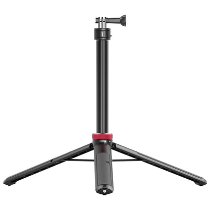 1.4M Extendable Tripod for GoPro Hero 12/11/10/9/8/7/6/5 Insta360 Magnetic Quick Release Tripod Accessories