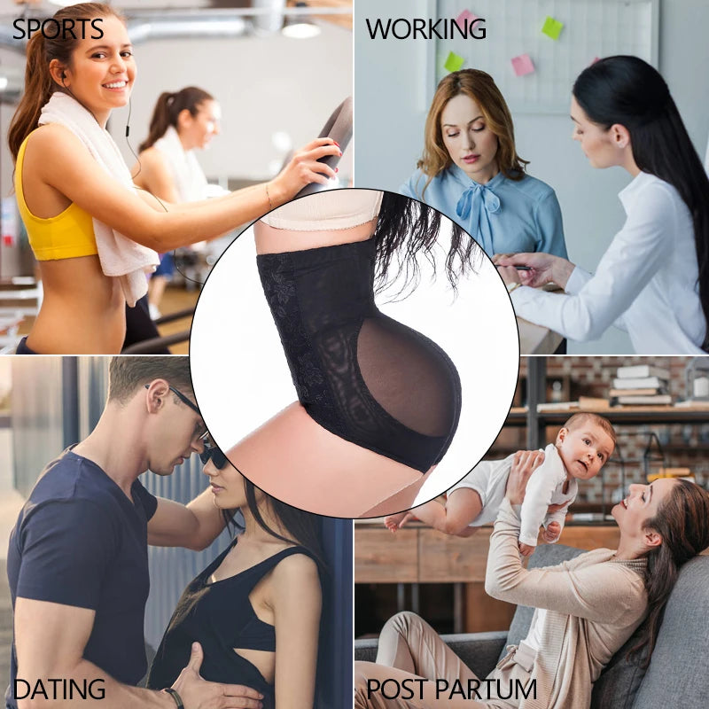 Women Waist Trainer Body Shaper High Waist Shaping Panties Tummy Control Knickers Slimming Underwear Postpartum Recovery Briefs