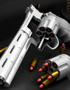Continuous Firing ZP5 357 Revolver Launcher Pistol Soft Dart Bullet Toy Gun CS Outdoor Game Weapon