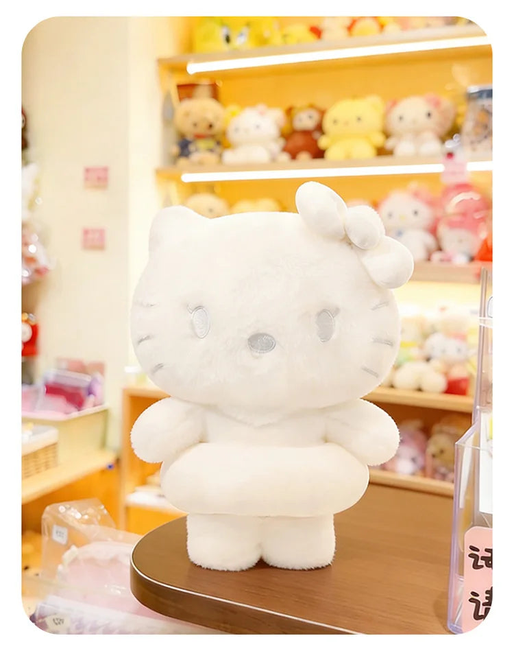 Sanrio Style Tie Dye Plush Doll Pillow Soft Stuffed Toy