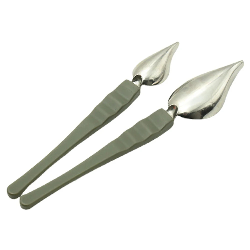 1/5pcs Candy Dipping Tools Chocolate Dipping Fork Spoons Set Culinary Decorating Spoons Chef Art Pencil For Decorative Plates