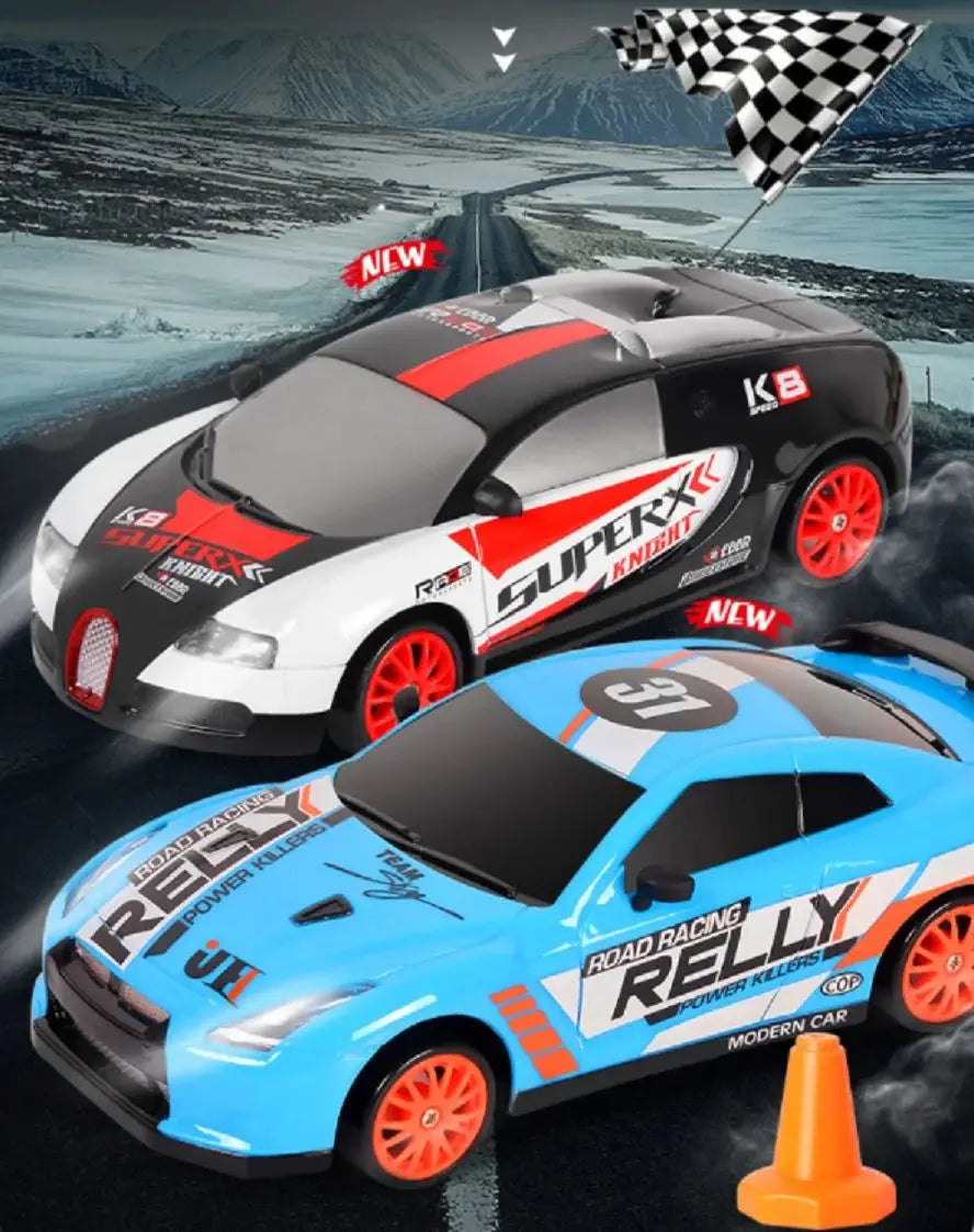 2.4G Drift Rc Car 4WD RC Drift Car Toy Remote Control GTR Model AE86 Vehicle Car RC Racing Car Toy for  Christmas Gifts