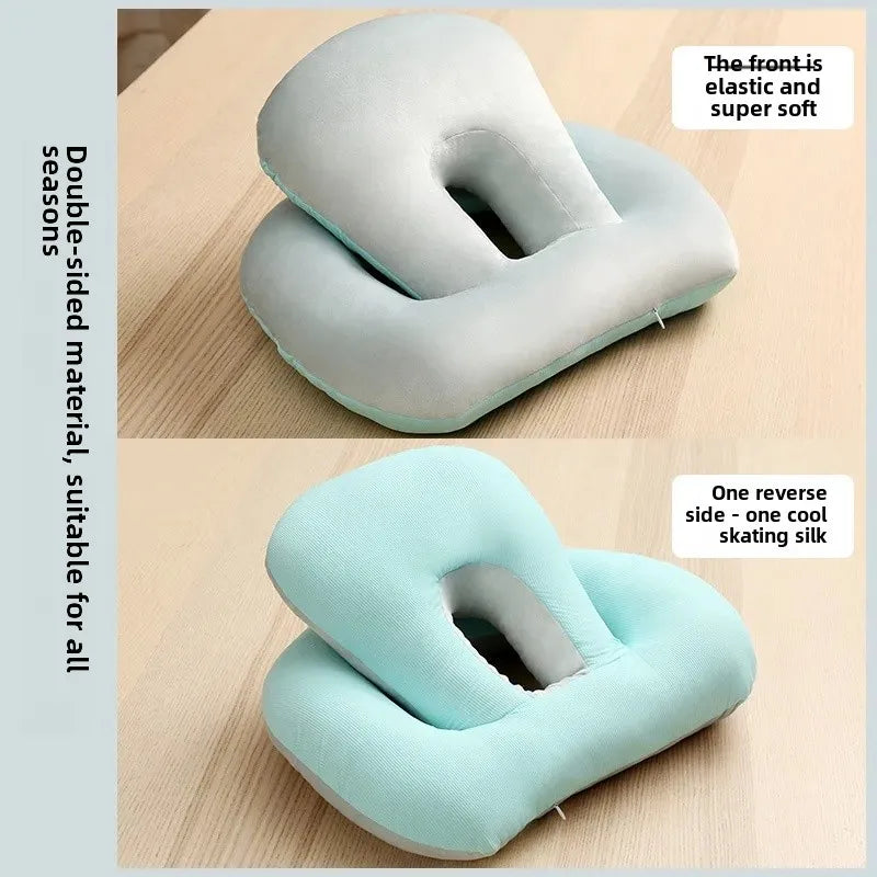Officer Ice Silk Nap Pillow Pillow Style Summer Student Face down Sleep Pillow Office Nap Aid Soft Comfortable Home Goods