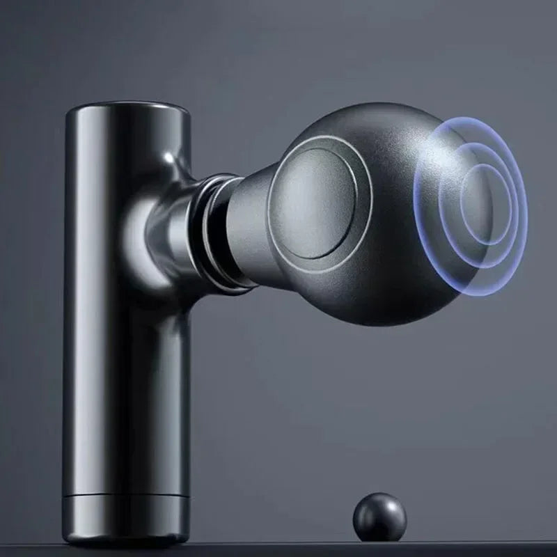 Mini Massage Massage LCD Screen 6 Heads  Muscle Massager Portable Electric Fascia  for Neck Foot Body Fascia