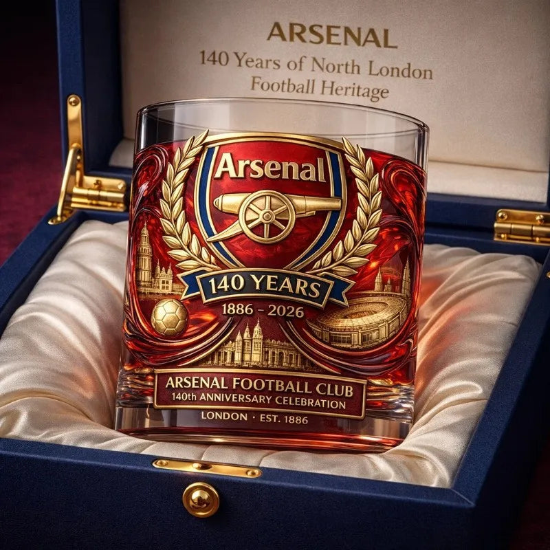 Football Whiskey Glass Soccer Fan Collectible Drinking Tumbler 300ml