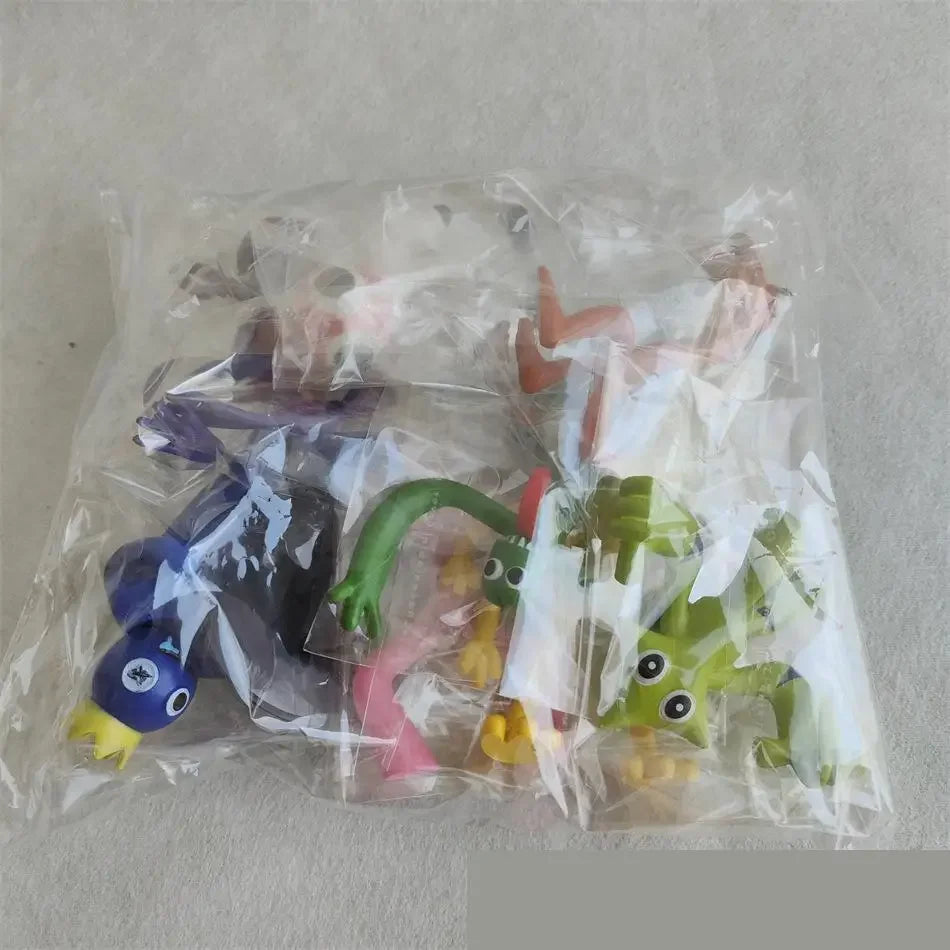 Rainbow Friends Mini Figure Set 8 Piece PVC Game Character Models 6cm 10cm