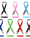 Adjustable Pet Cat Dog Car Seat  Belt Pet Seat Vehicle Dog Harness Lead Clip Safety Lever Traction Dog Collars Dogs Accessoires
