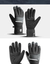 Autumn Winter Outdoor Cycling Durable Velvet Cold Resistant Warm Gloves Touchscreen Waterproof Windproof Anti-slip Gloves