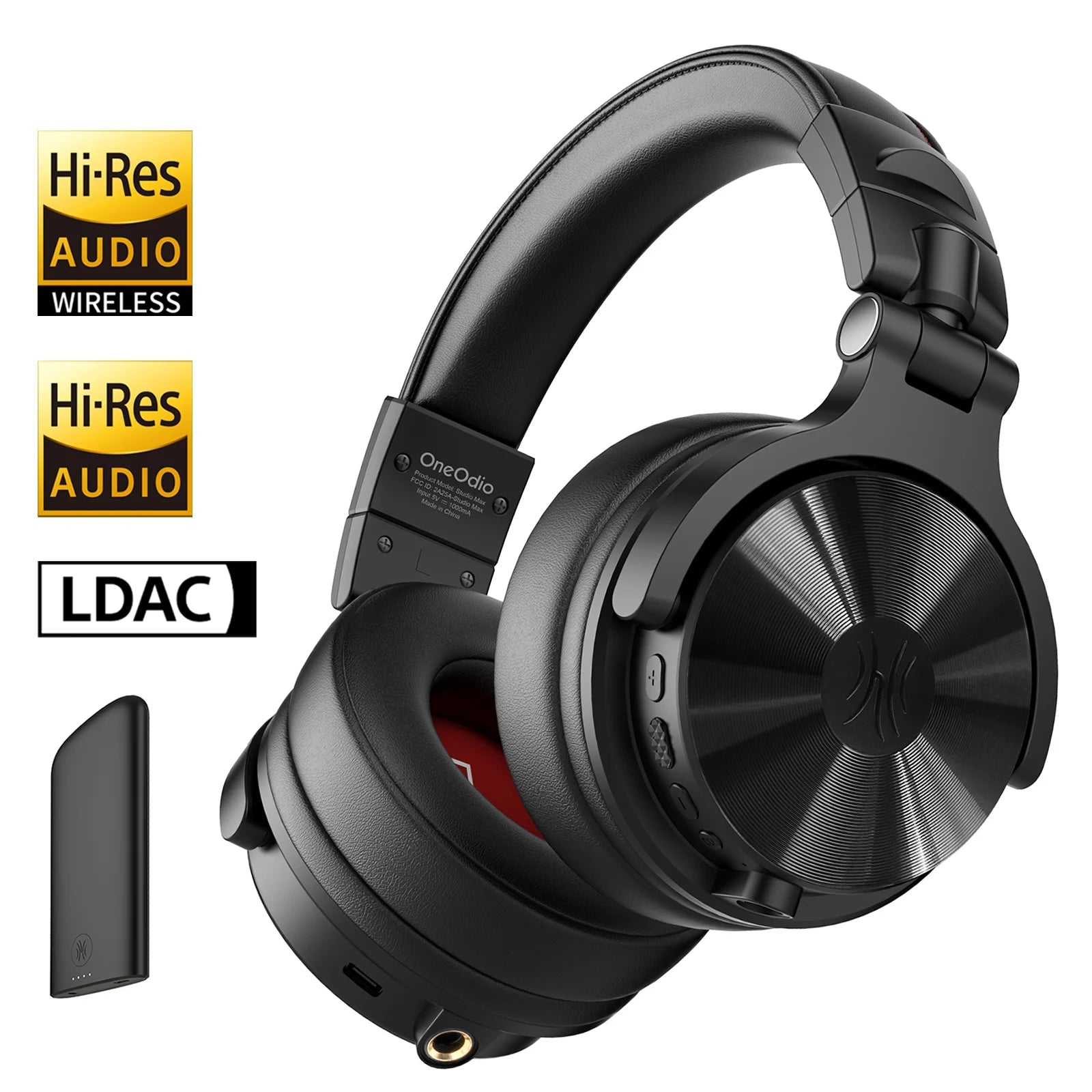 Studio Max1 Bluetooth Headphones Wireless DJ Headset With Low Latency Professional Studio Monitor Headphones Hi-Res LDAC
