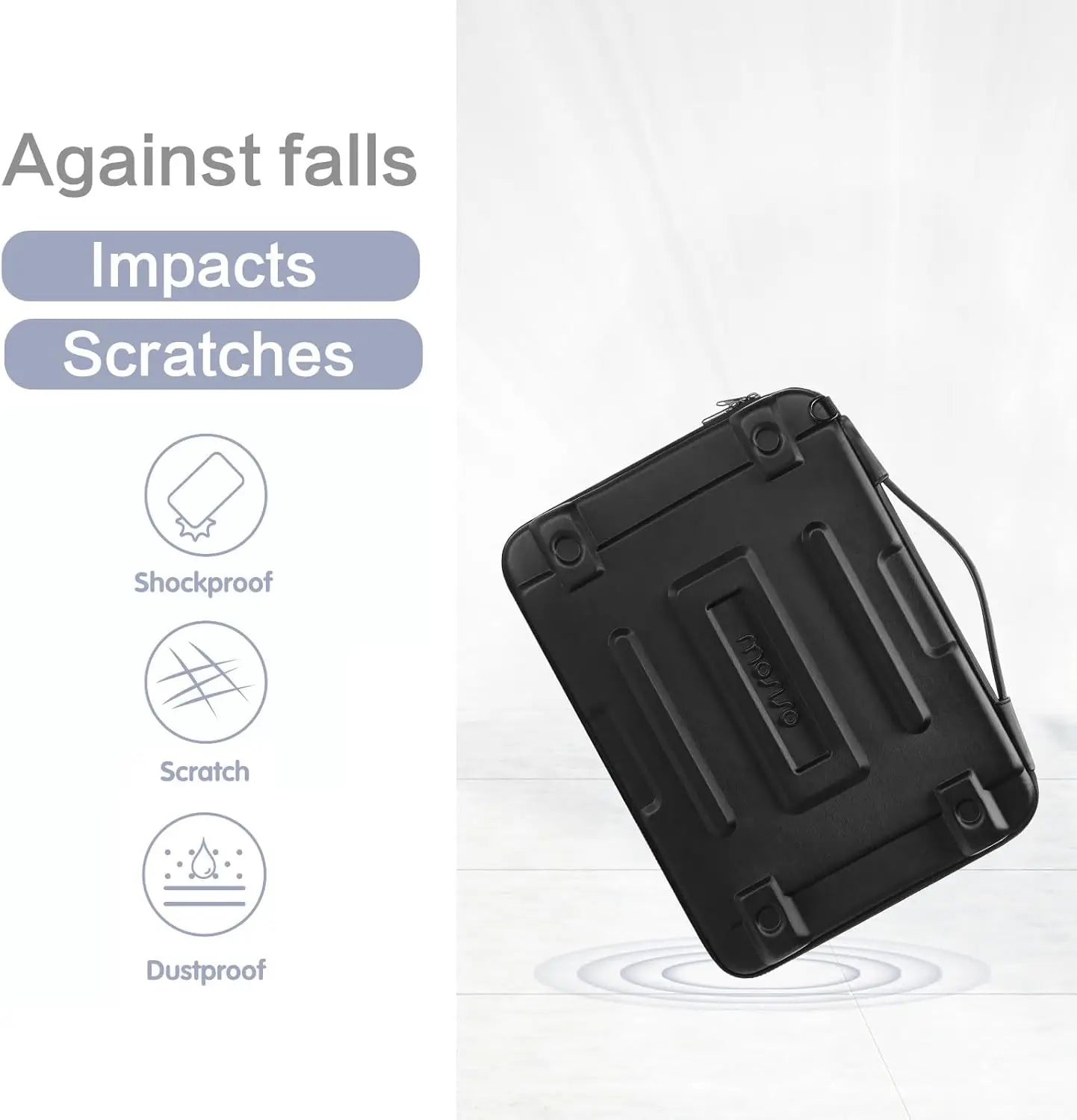 Hard Shell Laptop Case Sleeve Shoulder Bag for Macbook Air Pro 15 16 inch Dell Asus Shockproof Computer Handbag Briefcase Cover