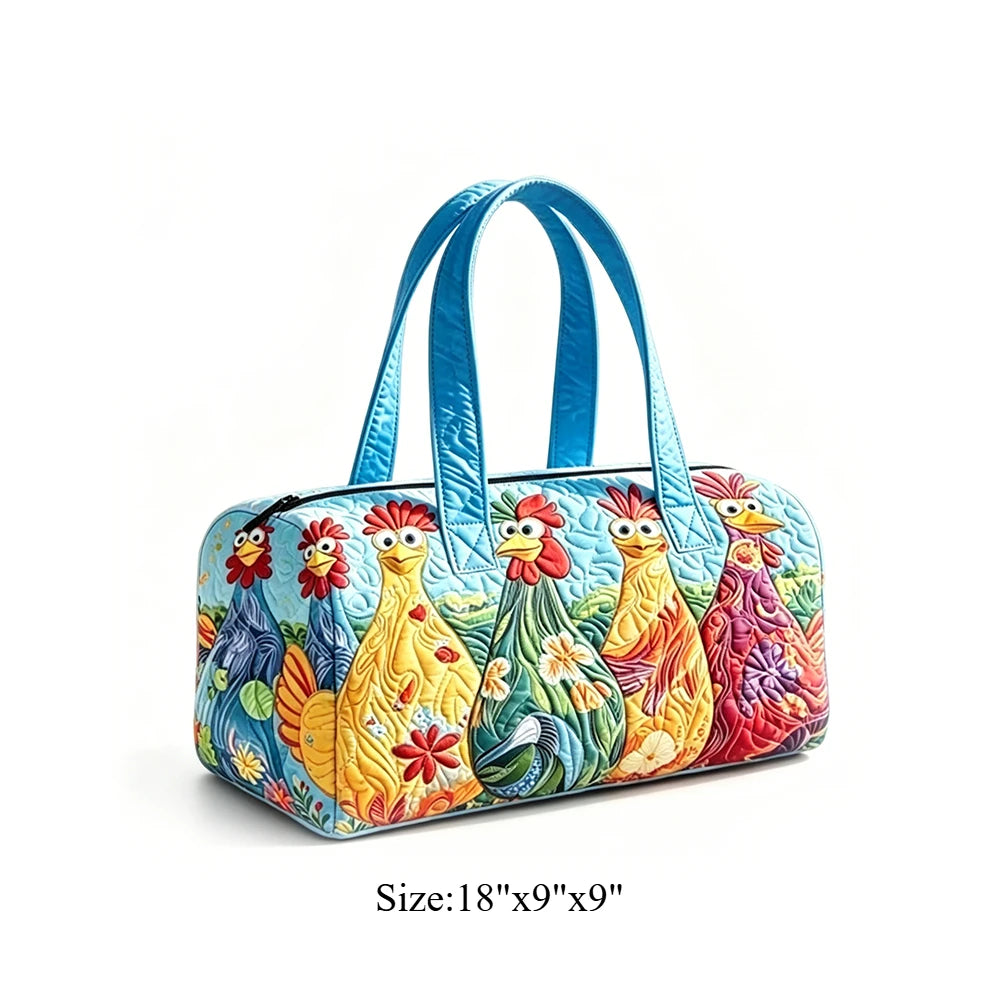 Vintage Bird Duffel Bag Goldfinch Floral Print Overnight Classic Art Style Travel Weekender Lightweight Gym Carry On Luggage
