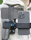 360°Rotation Backpack Clip for Cellphones Smartphone for iPhone Shoulder Belt Mount for Gopro 11 Insta360 x3 One x2 Dji