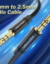 3.5 to 2.5 Aux Cable Jack 3.5 mm to Jack 2.5 mm Audio Cable Jack 3.5 for Headphone Aux Speaker Connector Cord 2.5 to 3.5