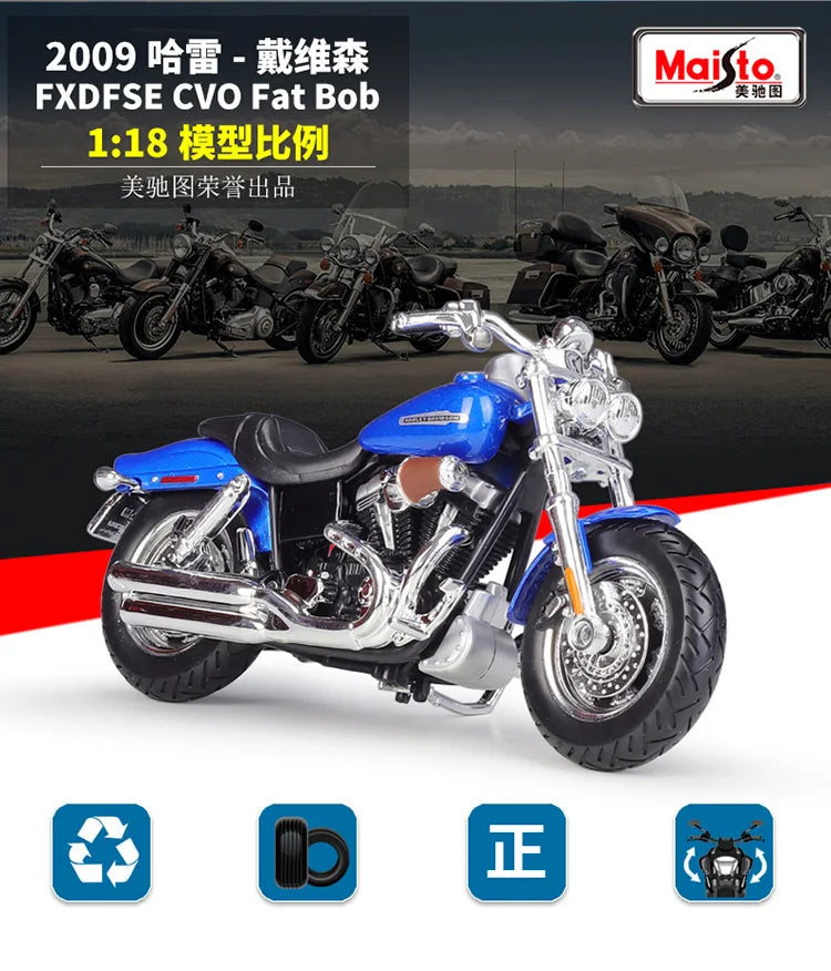 Diecast H2 H2R Racing Motorcycle Model 1 to 9 Scale