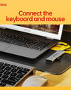 Kodak 6 In 1 USB C HUB 4K 30Hz to HDMI PD Multi Splitter Type-C Adapter for Macbook USB3.0 HUB SD Card Reader Multi Converter