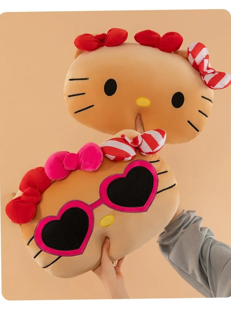 Black Cat Character Plush Stuffed Doll Pillow Toy