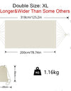 Cotton Hammock Brazilian Double Hammock Hiking Camping Soft Comfortable Fabric Canvas Hammock for Patio Porch Garden Backyard