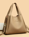 Top-handle Bag Handbags Leather Bags Ladies Shoulder Hand Bags Tote Shopping Bucket Bag