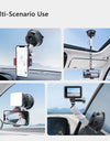 for Go Pro Accessories Aluminum Car Suction Cup Mount Bracket for GoPro Hero 11 10 Insta360 X3 for Smartphone Accessories