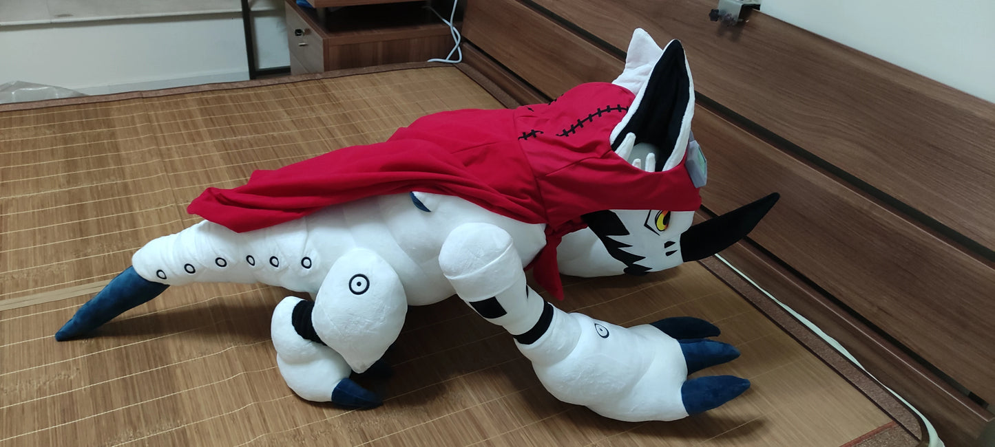 Giant Digital Monster Plush Cushion Soft Stuffed Doll