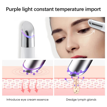 Eye Massager Constant Temperature Heating Vibration Massage Lighten Dark Circles and Eyes Bags Eye Skin Care