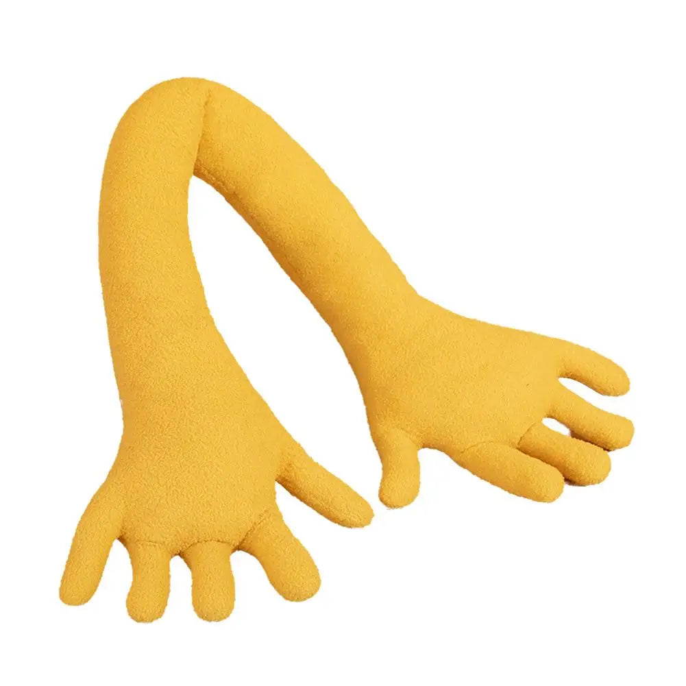 Creative Hand Shape Plush Pillow Soft Long Arm Sofa Palm Home Throw Office Pillow Funny Nap Stuffed Toy Pillows Color D P2Q8