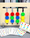 Montessori Wooden Toys Double-sided Matching Games for s 2 3 4 Years Logic Thinking Training Activity Board  Wooden Toys