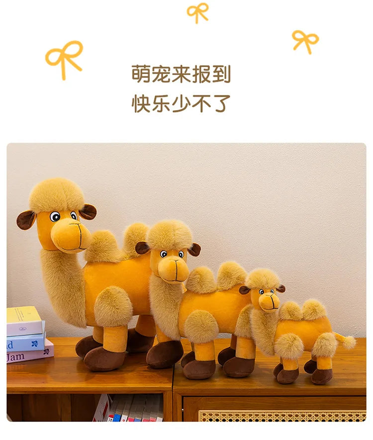Cute Desert Camel Plush Stuffed Doll Toy