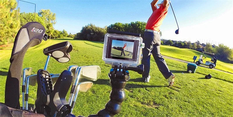 4K WiFi Action Camera with 2 Inch Display and 30M Waterproof Housing