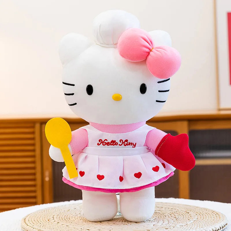 Cute Cat Character Plush Stuffed Doll Pillow Toy