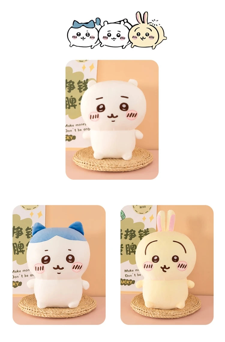 Cute Rabbit Bear Character Plush Toy Soft Pillow Cushion