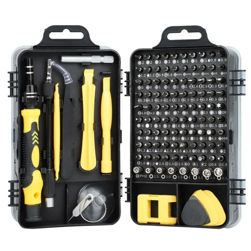 115 in 1  Precision Screwdriver Set Mini Repair Tool Kit for Computer Laptop Cell Phone PC MacBook Household Repair Tool