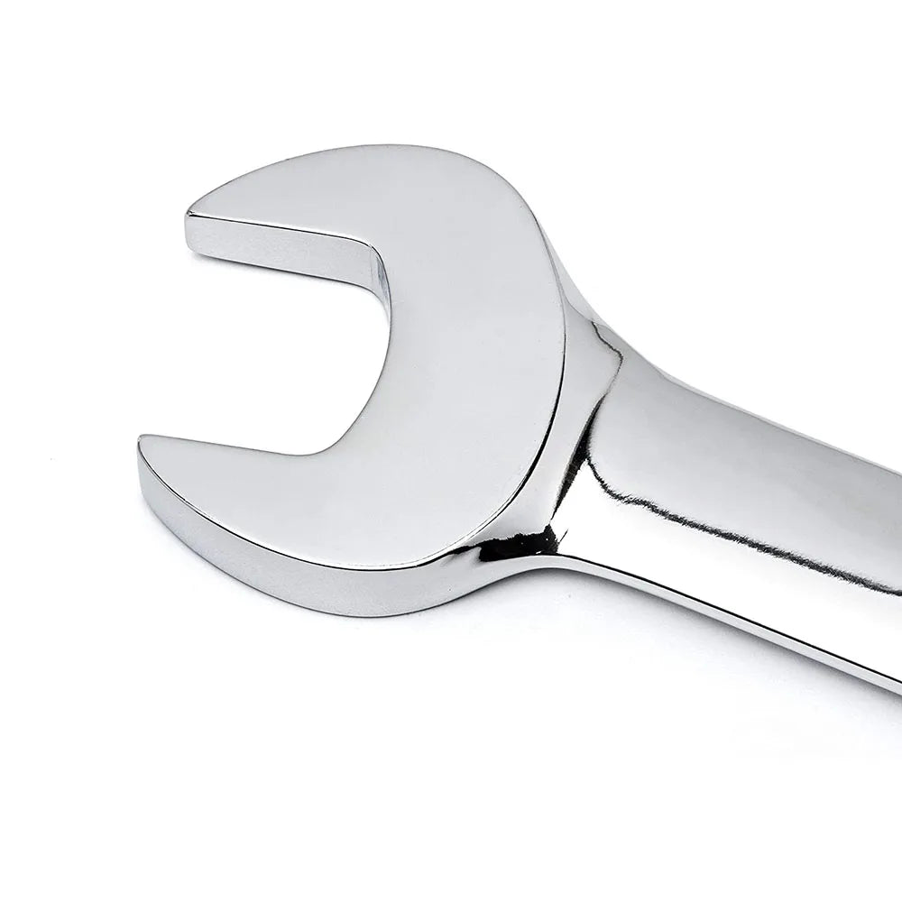 Metric Ratchet Spanner Wrench Set 8–22mm Flex Head 72-Tooth Gear Ring Combination Wrench Kit with Canvas Storage Bag