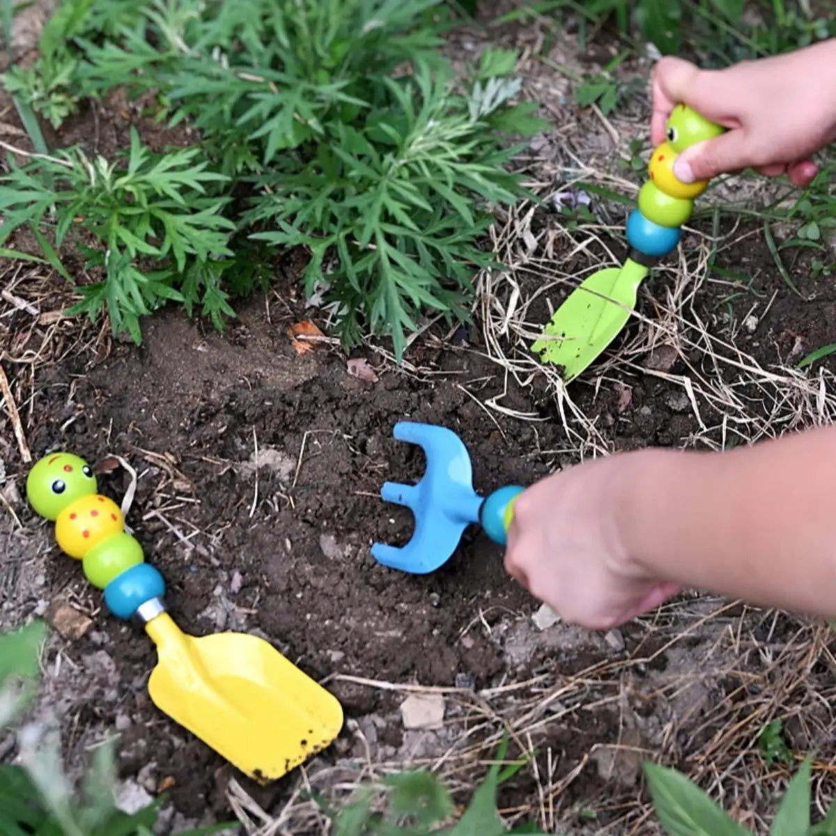 Iron gardening tools, Household Flower Planting Small Iron Shovel Rake Shovel Garden Potted Mini Shovel Garden Tools