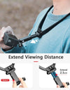 Neck Hold Mount for Insta360 X3 GoPro Hero 11 10 9 DJI Osmo Action Camera Anti-shake Lanyard Strap for GoPro Accessories