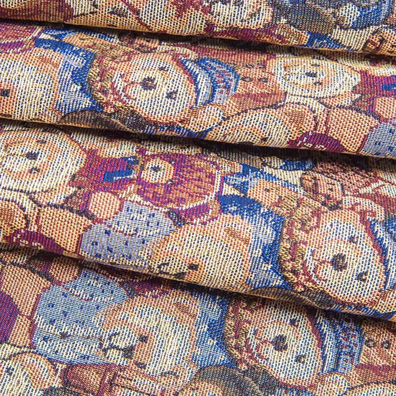 Thicken Cotton Linen Fabric, Ethnic Fabric, Polyester Printed Cloth, Pillow, Curtain Decorative Cloth, DIY Handmade, 20Colors