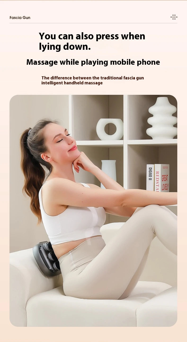 Muscle Massge  for Athletes,Handheld Back Massager，Handheld Deep Tissue Percussion Massager  for Neck,Back,Leg