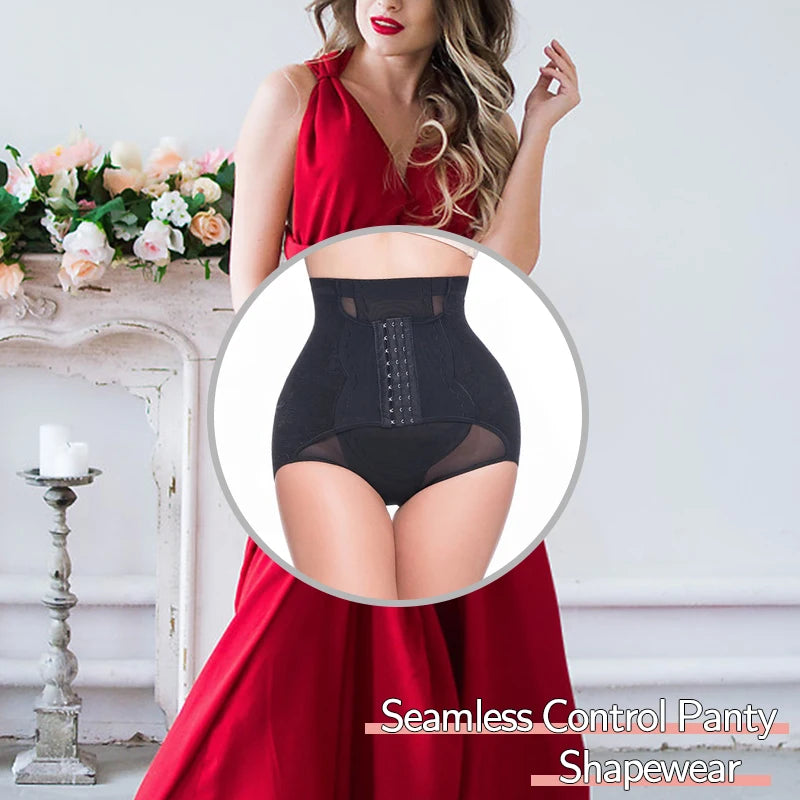 Tummy Control Panties for Women Shapewear Butt Lifter Short High Waist Trainer Corset Slimming Body Shaper Underwear