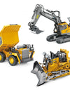 11CH RC Excavator 1:20 Remote Control Truck 2.4G RC Crawler Engineering Vehicle Excavator Truck Radio Control Toys Gifts