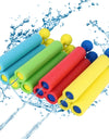 4pcs Water Blaster Water Guns for Kids Shooter Portable 4 Colors 30ft Range Children Foam Water Gun Summer Swimming Pool Toys