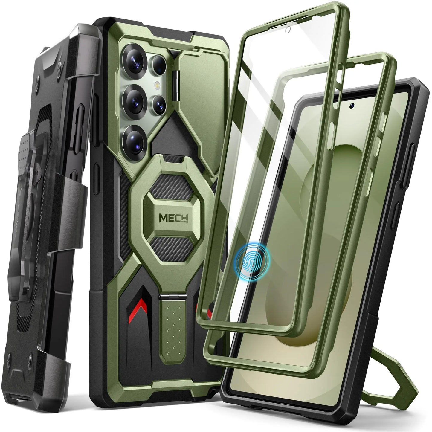 Stand for Samsung Galaxy S25 Ultra Case Compatible with Magsafe 2 Front Frames & Camera Cover Screen Protector