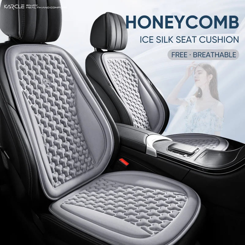 Universal Car Seat Cover 3D Breathable Car Front Rear Seat Back Cushion Auto Seat Protector Summer Auto Interior Pad For SUV