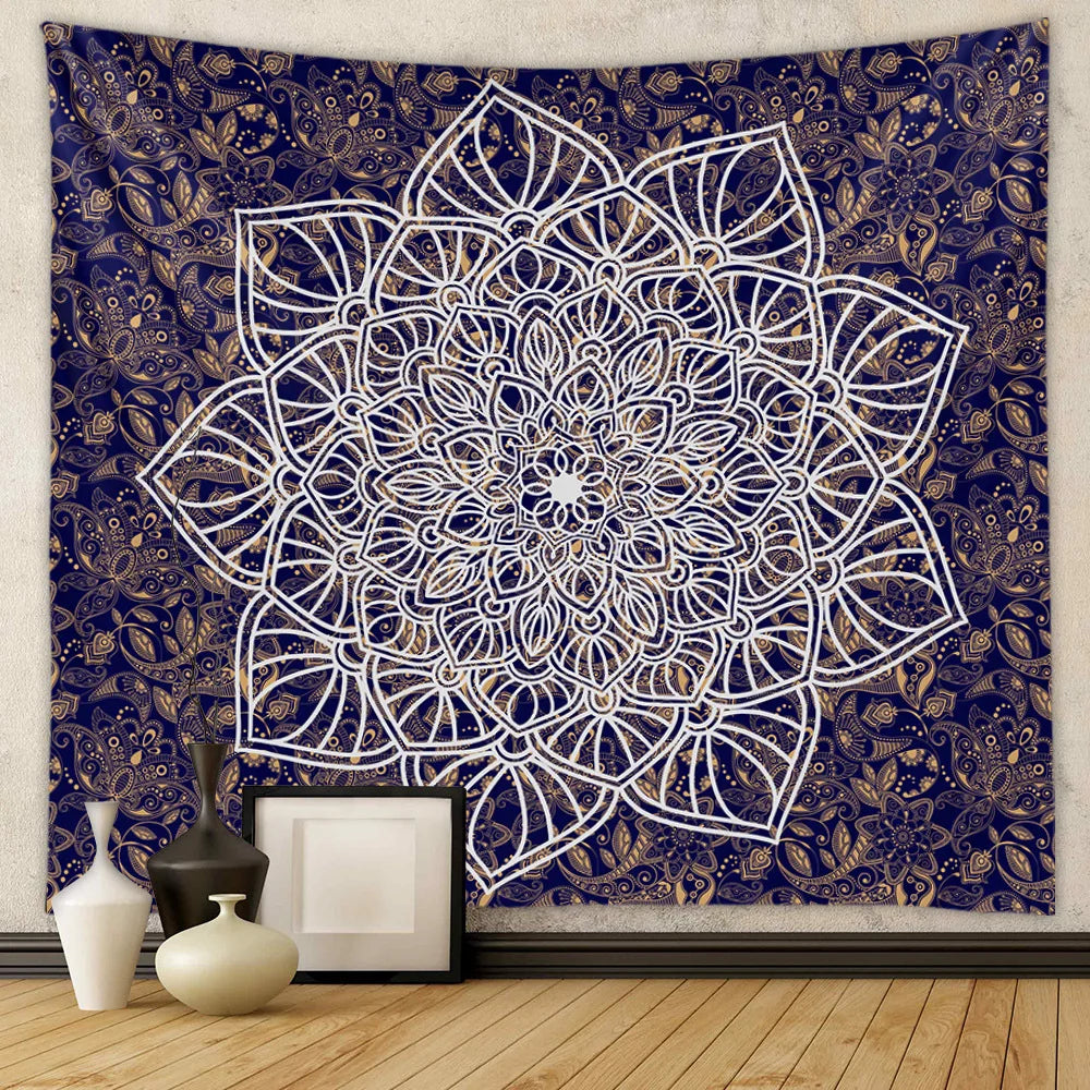 Bohemian Tapestry Room Decor Backdrop Cloth Instagram-Style Hanging Cloth Mandala Tapestry Home Decor